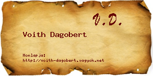 Voith Dagobert névjegykártya